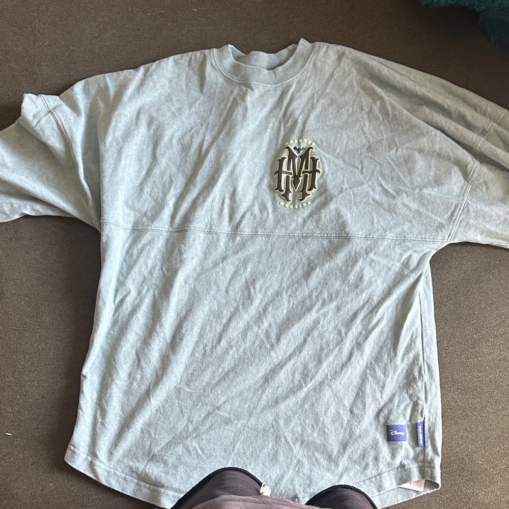 Disney Light Gray Long Sleeve Tee